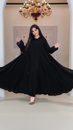 عباية انترنت بقصه تربل كلوش