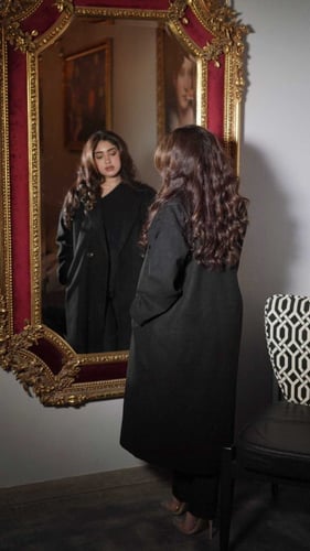 جاكيت شتوي اسود