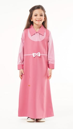 مريول ابتدائي بقميص مشبوك