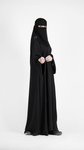 عبايه دبل كلوش