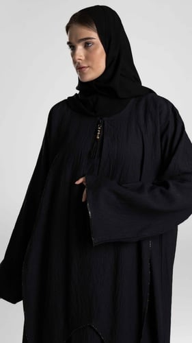 عباية مغلقه طبقتين