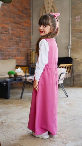 مريول ابتدائي بفيونكة ناعمة