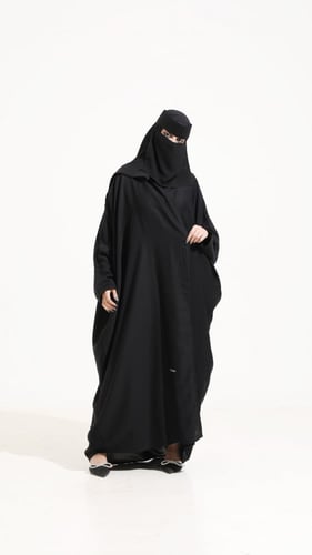 عباية بشت لف بمطاط داخلي متعددة الالوان