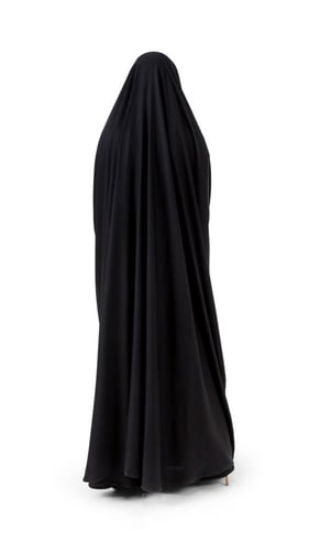 عباية راس مزينة بكرستال حول معصم اليد