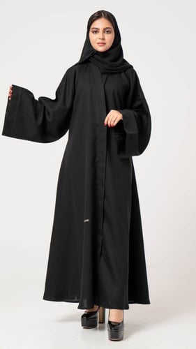 عباية ساده بقصة كلوش