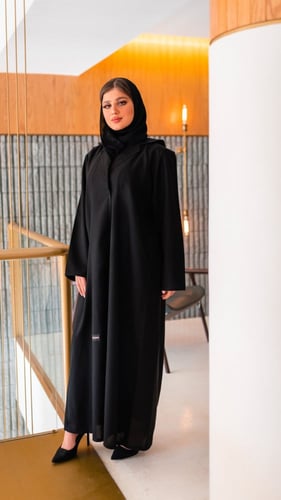 عباية جاكيت بقصة من الخلف