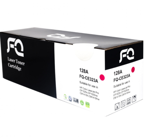 حبر ليزر FQ متوافق مع CE323A 128A ارجواني