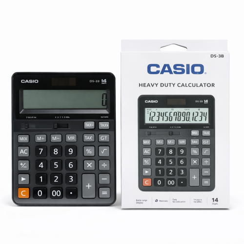 آلة حاسبة كاسيو DS-3B (Casio DS-3B Calculator – 14...