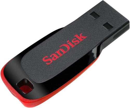 سانديسك ذاكرة فلاش يو اس بي 64 جيجابايت - USB 2.0