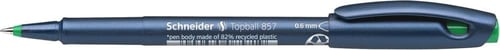 قلم حبر رولر شنايدر Topball 857 – أخضر – سمك 0.6 م...