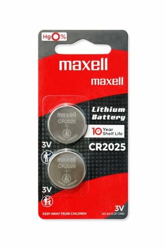 بطاريات ماكسل CR2025 ليثيوم (Maxell CR2025 Lithium...