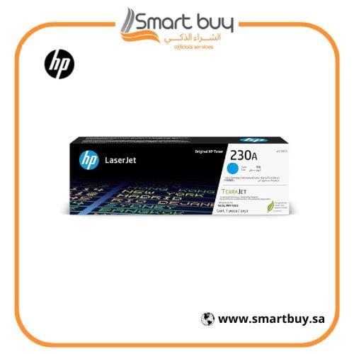 حبر اتش بي 230A ليزر جت اصلي سماوي - W2301A