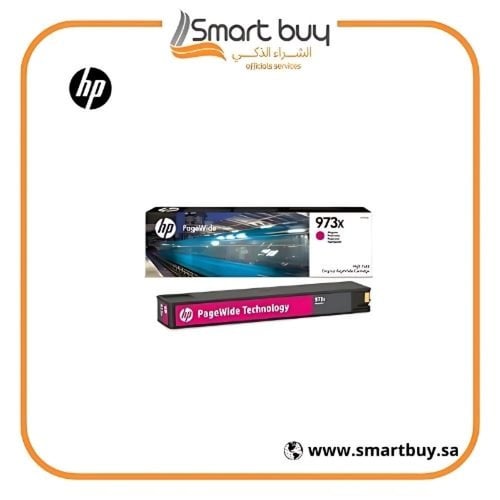 حبر اتش بي‎‎ ‎973‎X ‎عبوة سائل اصلي‎ ارجواني