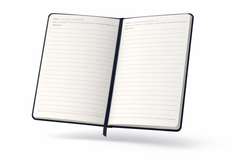 دفتر ملاحظات فاخر بتصميم Minimal — أسود