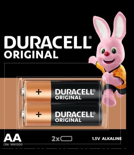 بطاريات دوراسيل AA أصلية (Duracell AA Alkaline Bat...