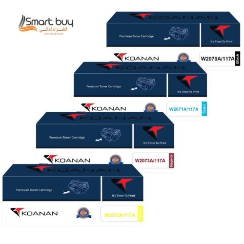 حبر كونان طقم كامل ملون متوافق مع طابعات اتش بي KO...