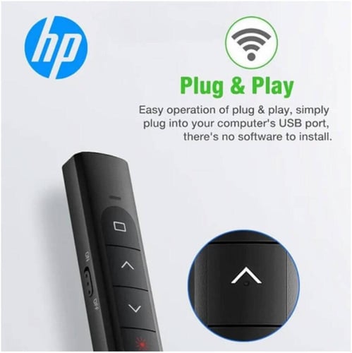 مؤشر ليزر لاسلكي اتش بي SS-10 – أسود