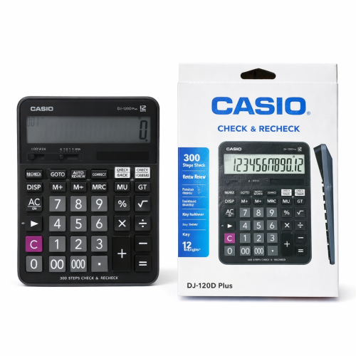 آلة حاسبة كاسيو DJ-120D Plus (Casio DJ-120D Plus C...