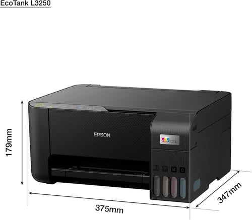 طابعة Epson EcoTank L3250 – طباعة / نسخ / مسح ضوئي