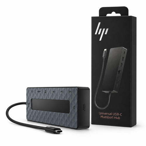 محول اتش بي HP USB-C متعدد المنافذ – توسعة احترافي...