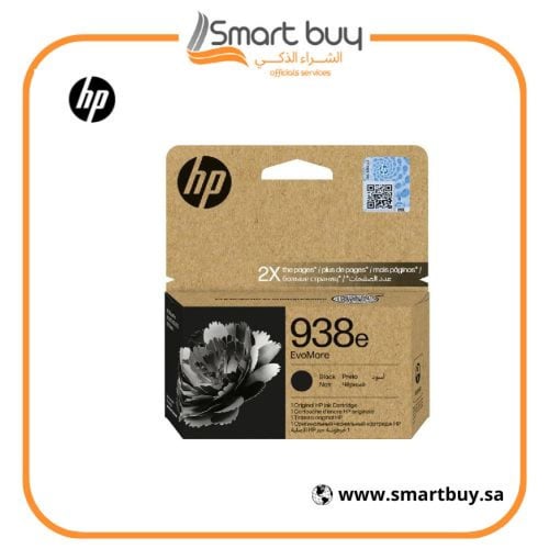 حبر اتش بي‎‎ ‎938e ‎عبوة سائل اصلي‎ اسود