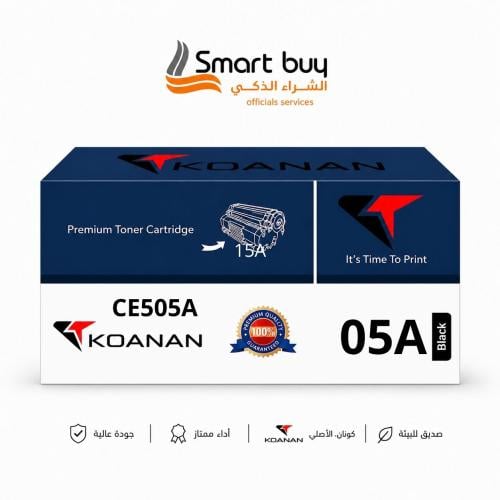 حبر كونا KOANAN CE505A المتوافق مع HP – طباعة احتر...