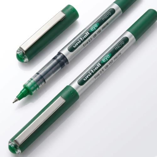 قلم حبر رولر يوني بول Eye Micro UB-150 – أخضر – 0....