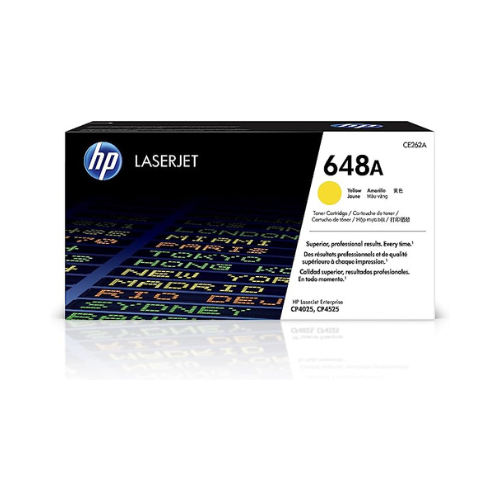 حبر اتش بي 648A ليزر جت اصلي ‎اصفر