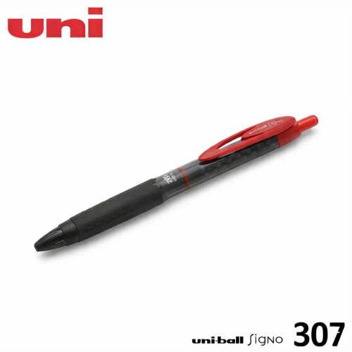 قلم جل يوني بول Signo 307 – أحمر – 0.7 مم (Uni-bal...