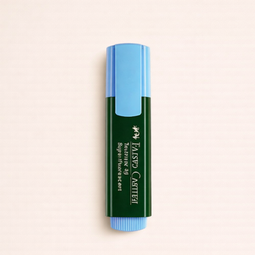 قلم تظليل فايبر كاستل – أزرق (Faber-Castell Highli...