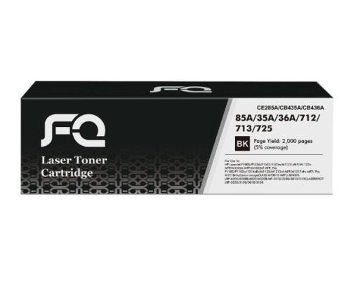 حبر ليزر FQ متوافق مع 1102 CE285A 85A أسود