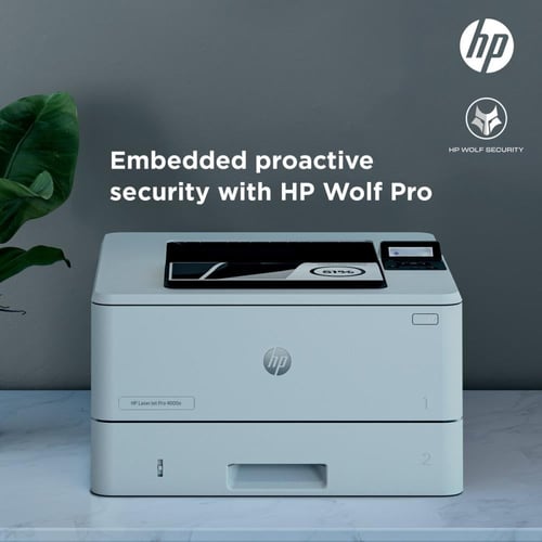 طابعة HP LaserJet 4003dw – طباعة مزدوجة ولاسلكية ع...
