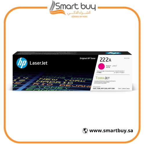 حبر اتش بي 222A ليزر جت اصلي ارجواني - W2223A
