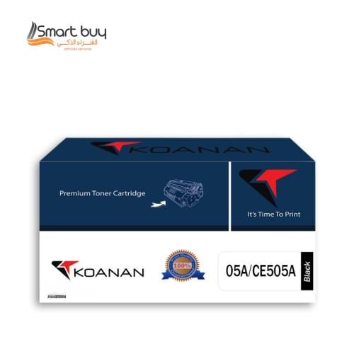 حبر كونان اسود متوافق مع طابعات اتش بي KOANAN CE50...