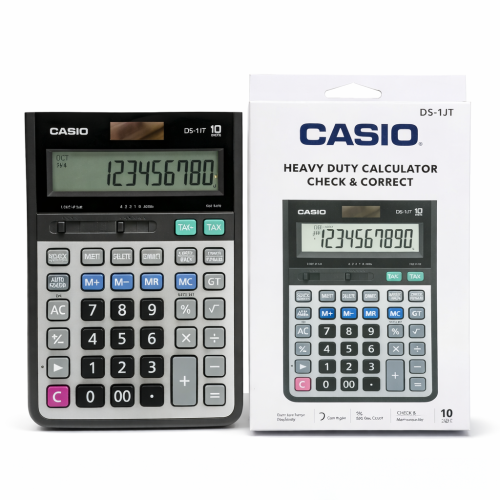 آلة حاسبة كاسيو DS-1JT (Casio DS-1JT Calculator –...