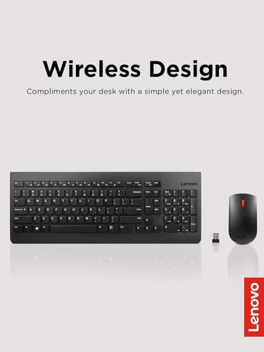 مجموعة لوحة المفاتيح والفأرة اللاسلكية Lenovo 510