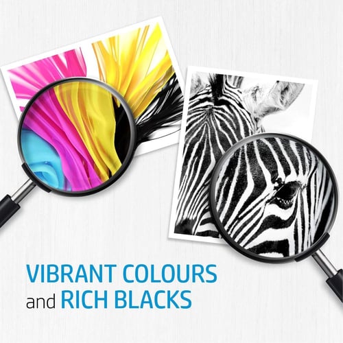 حبر اتش بي 652 اصلي اسود و ملون طقم