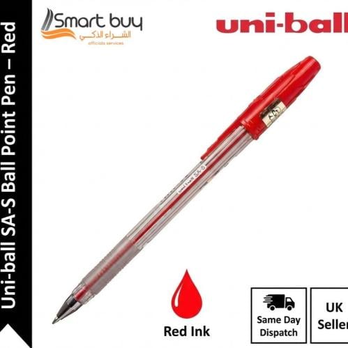 قلم حبر جاف يوني بول SA-S 0.7 مم – أحمر (Uni-ball...