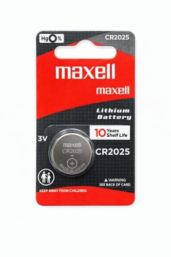 بطارية Maxell CR2025 ليثيوم 3V (Maxell CR2025 Lith...