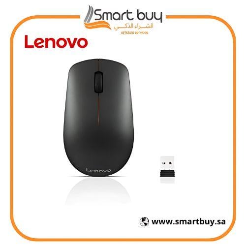 ماوس لينوفو 400 لاسلكي اسود