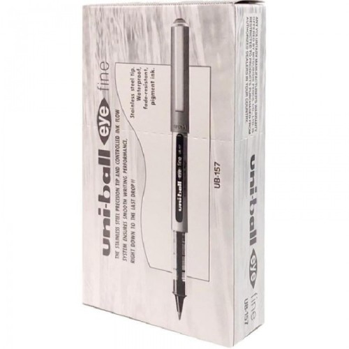 يوني بول Eye UB‎-‎157 قلم حبر سائل حبة اسود (UB-15...