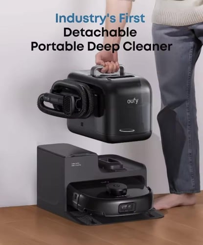 يوفي مكنسة روبوت Eufy E28 ، قوة شفط 20000 باسكال،...