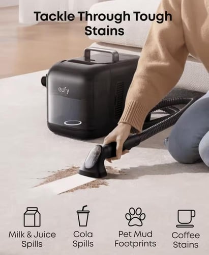 يوفي مكنسة روبوت Eufy E28 ، قوة شفط 20000 باسكال،...