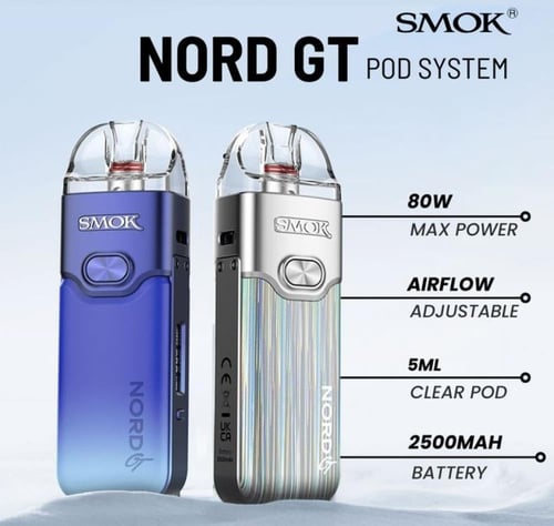 سحبة سموك نورد جي تي 80 واط - SMOK Nord GT