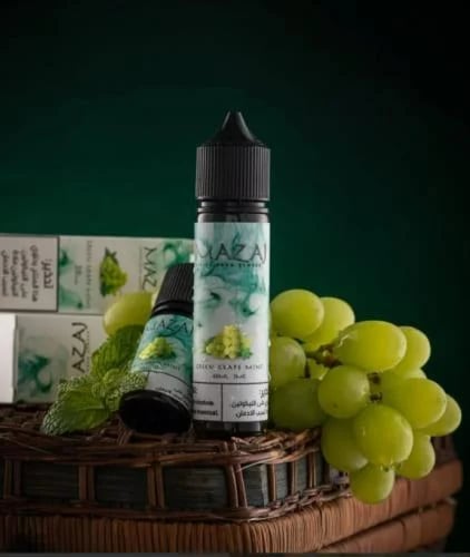 نكهة عنب أخضر نعناع مزاج 60 مل - Mazaj Green Grape...