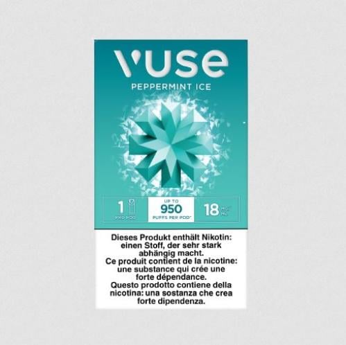 بودات فيوز معبأة بنكهة النعناع 1900 شفطة - VUSE Pe...