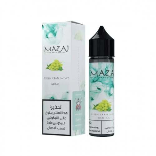 نكهة عنب أخضر نعناع مزاج 60 مل - Mazaj Green Grape...