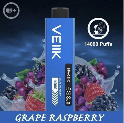 سحبه فيلك 14000 شفطة - VEIIK spacex 14000 puff