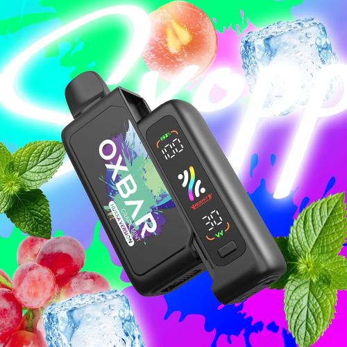 شيشة أوكس بار 20000 سحبة مع بطارية - Oxbar Vape 20...