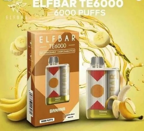 سحبة جاهزة الف بار 6000 شفطة - ELFBAR 6000 Puff